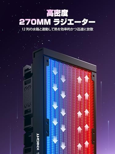 AsiaHorse - 雙泵 360 簡易水冷 CPUクーラー WK-A360 の評価 | SHOPSTAFF